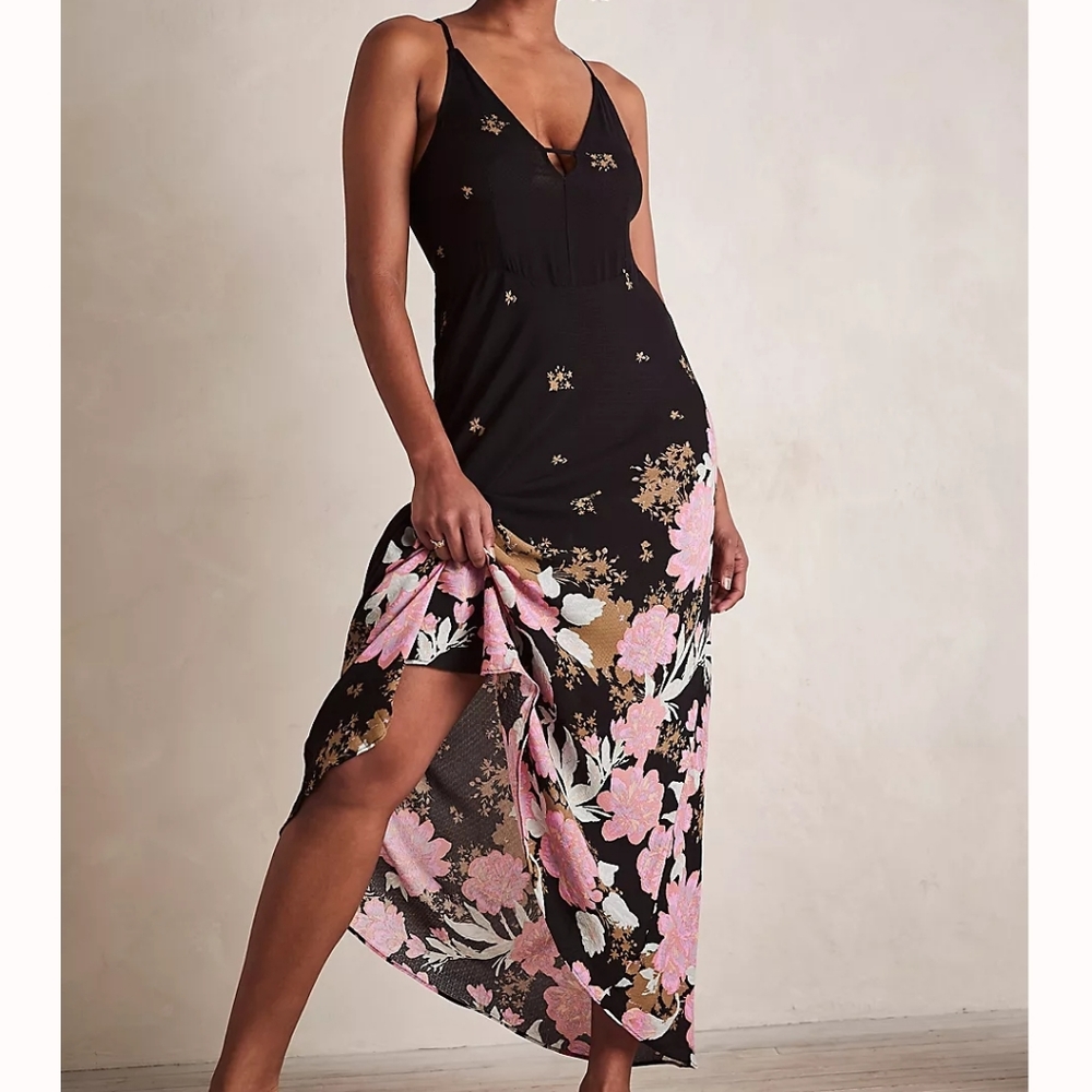 New $118 Get To You Maxi Dress by Free People
